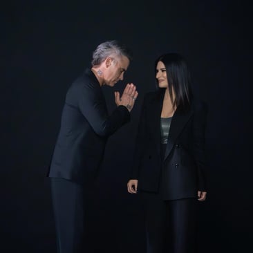 Robbie Williams e Laura Pausini