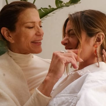 Soleil Sorge e mamma Wendy