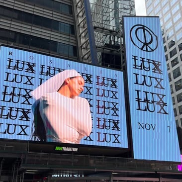 Rosalia billboard NY