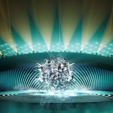 Render Cerimonia Apertura Paralimpica