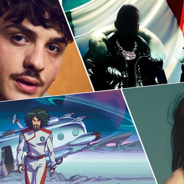 top of the music 2025 collage