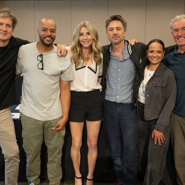 BILL LAWRENCE, DONALD FAISON, SARAH CHALKE, ZACH BRAFF, JUDY REYES, JOHN C. MCGINLEY