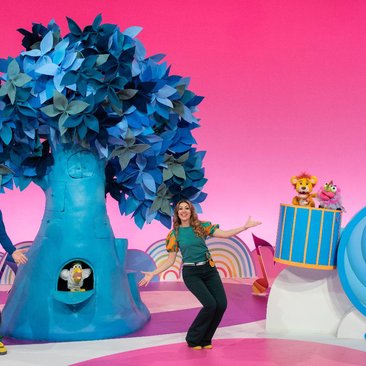 è un azzurro albero