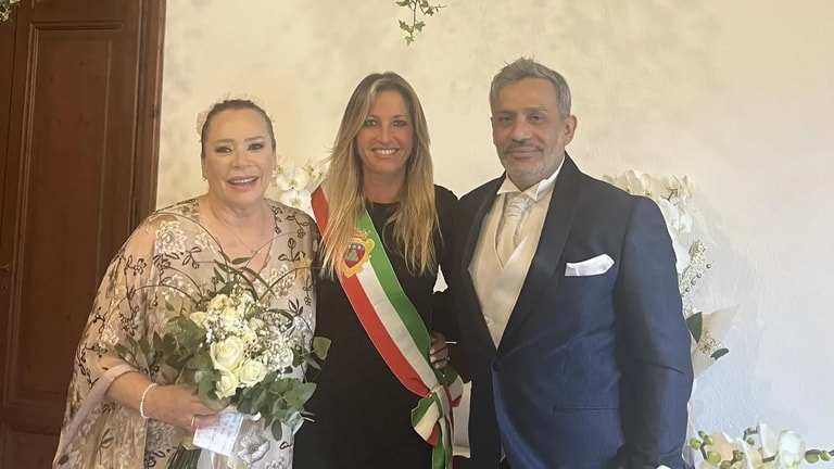 Barbara Rossi si è sposata con Simone Fratini