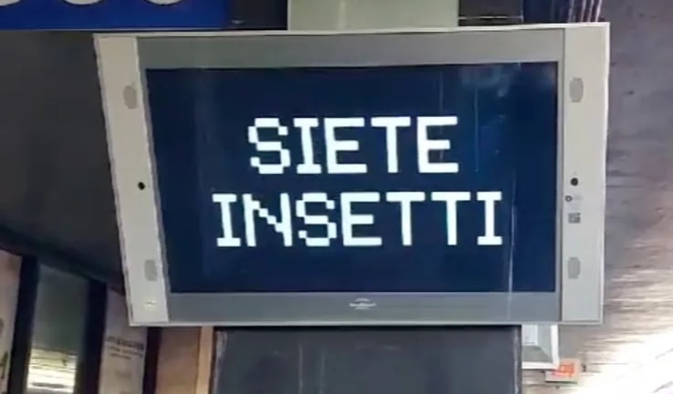 “Siete insetti”: no, non è un attacco hacker