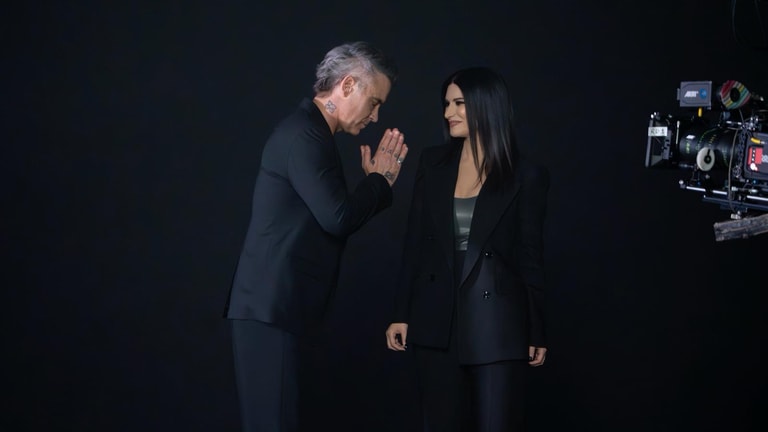 Robbie Williams e Laura Pausini