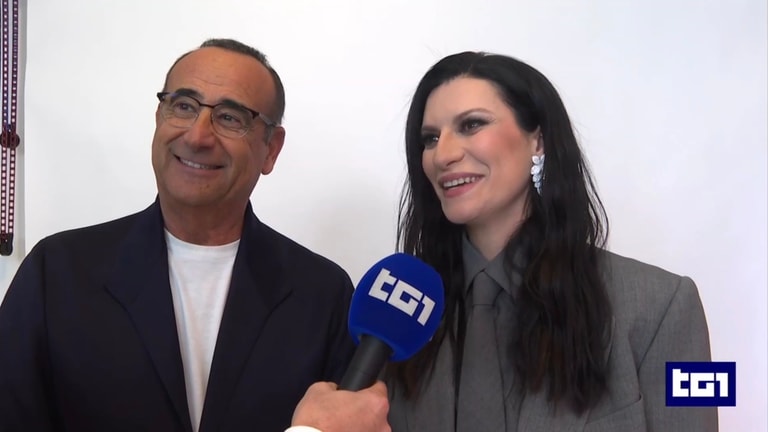 Pausini e conti tg1