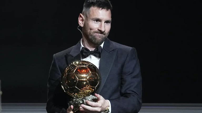 Messi vince il Pallone d'oro 2023