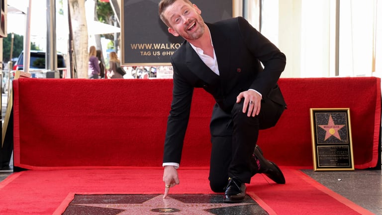 Macaulay Culkin riceve la stella sulla “Walk of Fame” di Hollywood