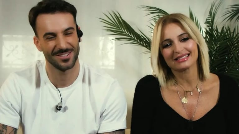 Andreas Muller e Veronica Peparini a Verissimo