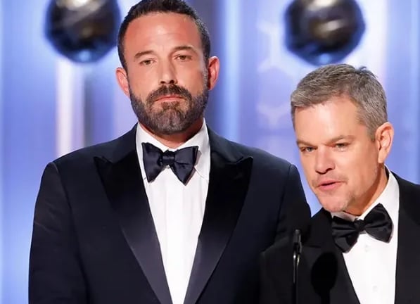 Ben Affleck ai Golden Globe con un orologio raro