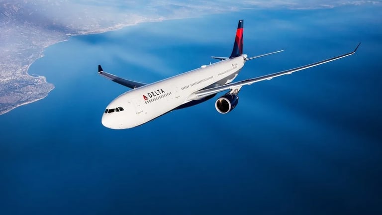 Vermi nella cabina dell’aereo Delta per colpa di una valigia