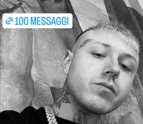 Lazza pubblica il nuovo singolo "100 messaggi".