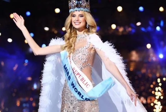 Krystyna Pyszková incoronata Miss Mondo 2024