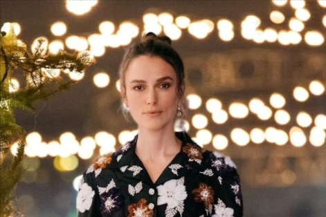 Keira Knightley ha avuto un incontro con un fantasma.