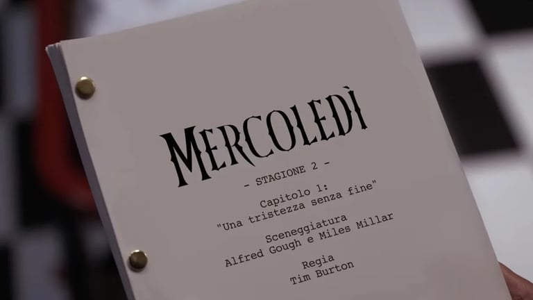 “Mercoledì 2” è in fase di produzione