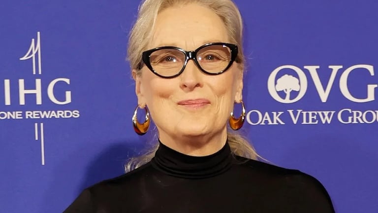 Meryl Streep premiata con la Palma d'oro a Cannes