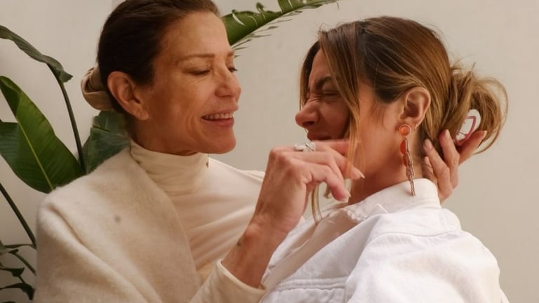 Soleil Sorge e mamma Wendy