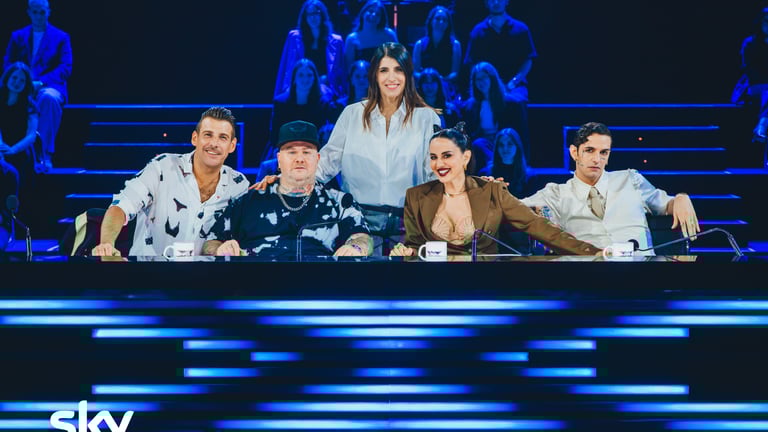 Francesco Gabbani, Jake La Furia, Giorgia, Paola Iezzi, Achille Lauro