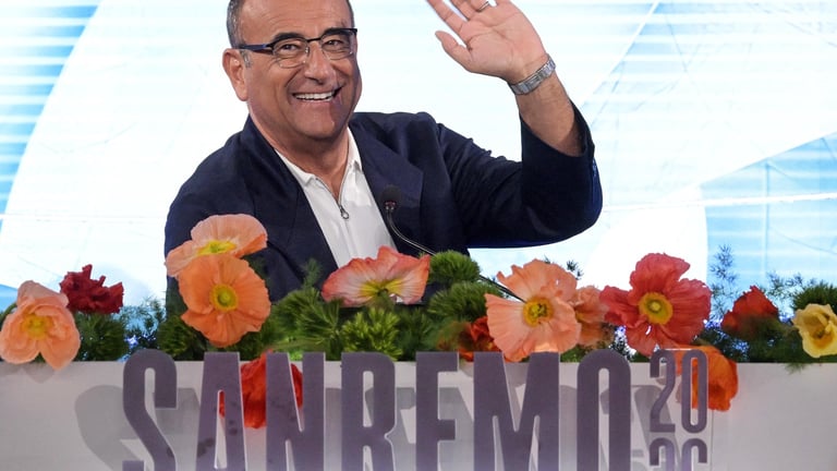 Carlo Conti_Sanremo 2026