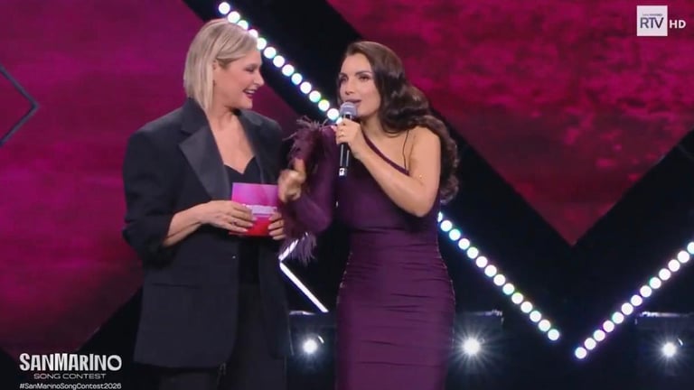 Elettra Lamborghini a San Marino Song Contest