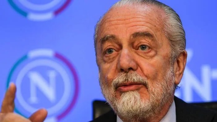 Aurelio de Laurentiis contro la Supercoppa in Arabia Saudita