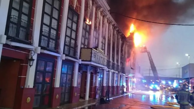 incendio in una discoteca in Spagna