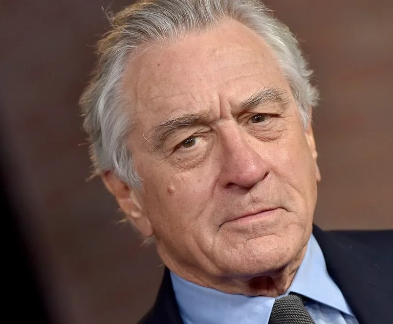 Robert De Niro, la sua società condannata a pagare oltre 1,2 milioni di dollari