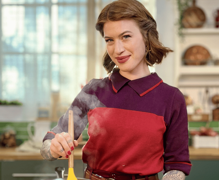 Valentina Leporati in “Il sorriso in cucina”