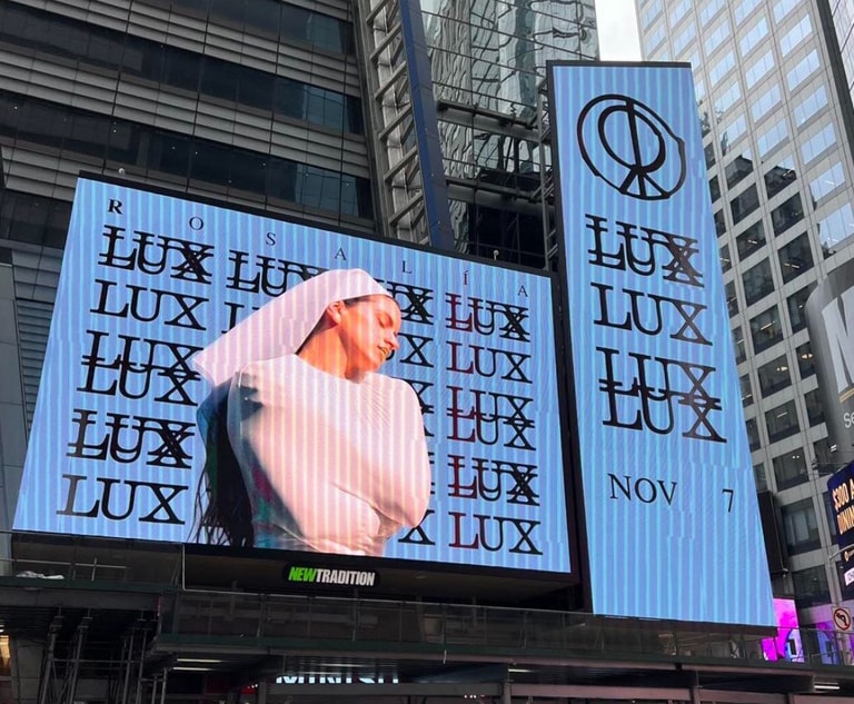 Rosalia billboard NY