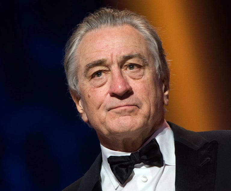 Robert De Niro censurato