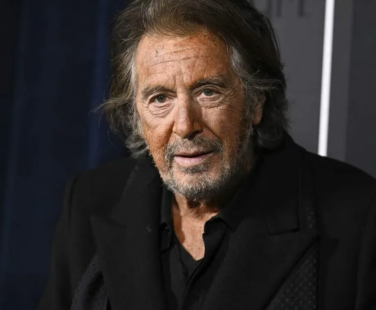 Al Pacino dovrà pagare 30mila dollari al mese alla sua ex per il mantenimento del figlio