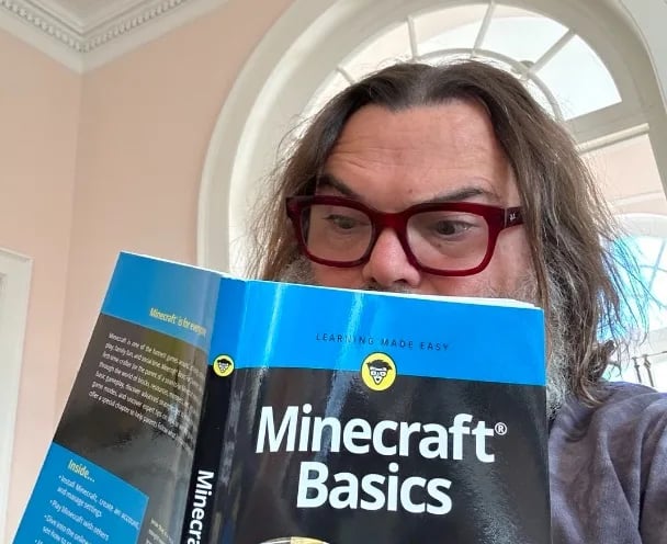 Jack Black nel cast nel film Minecraft