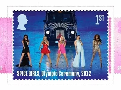 Dieci francobolli per le Spice Girls