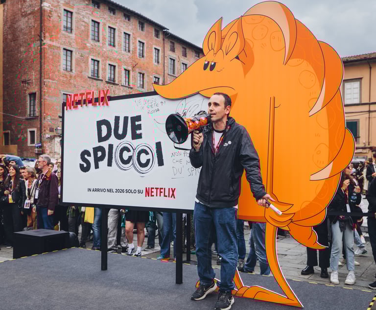 Zerocalcare Billboard at Piazza San Michele, at Lucca Comics & Games 2025 in Lucca, Italy, 1 November 2025 