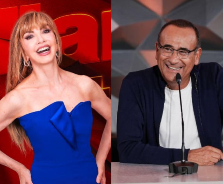 Carlo Conti e Milly Carlucci