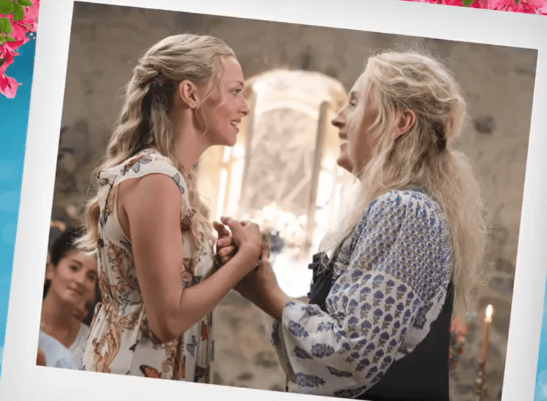 Amanda Seyfried e Meryl Streep Mamma Mia