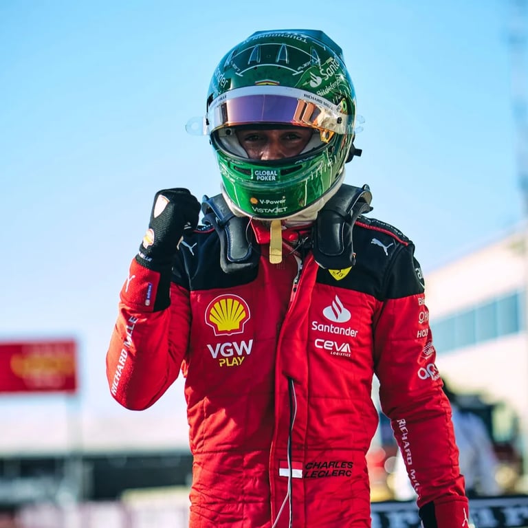 Leclerc in pole position negli Stati Uniti