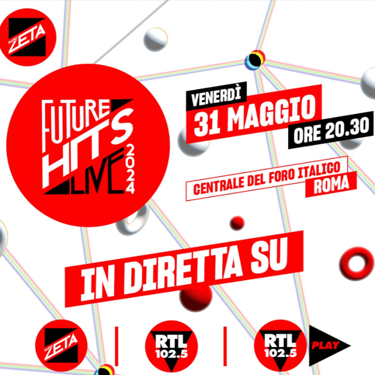 Future Hits Live 2024 al Foro Italico di Roma.