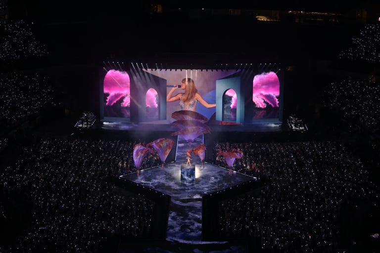 A still from the Taylor Swift |The Eras Tour (Taylor's Version). © 2024 TAS Rights Management.