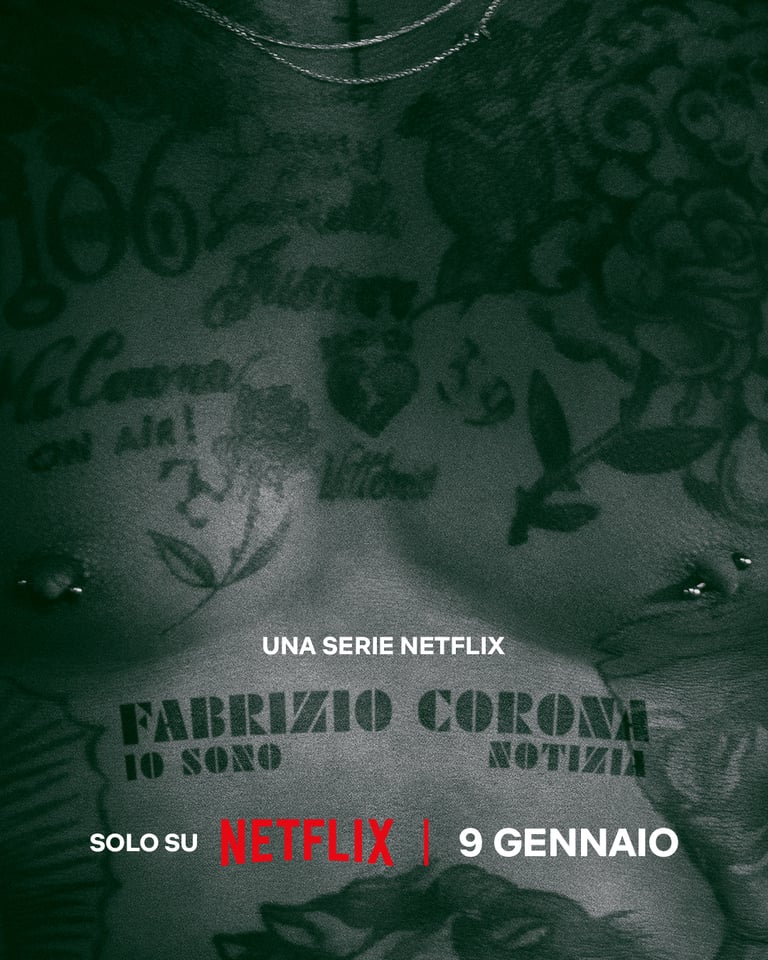 Fabrizio Corona: Io sono notizia key art